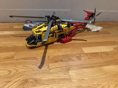 LEGO  Technic Helicopter Set 9396 Power Pack%m Complete With Manuals