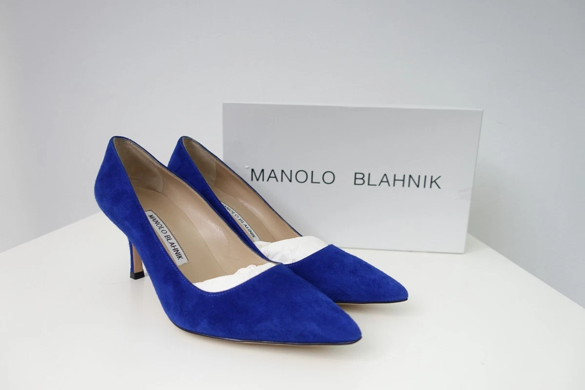 Manolo Blahnik BB Suede Heels for Women for sale | eBay