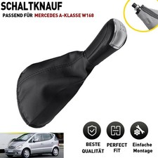 Schaltknauf Schaltsack Schaltmanschette für Mercedes-Benz A-Klasse W168 5-Gang