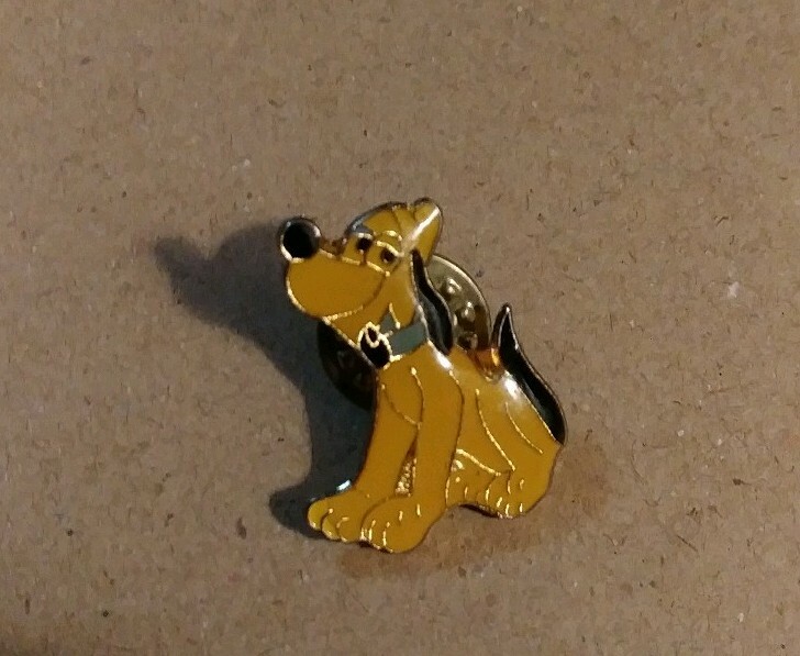 Vintage Disney Pluto Tac Pin.