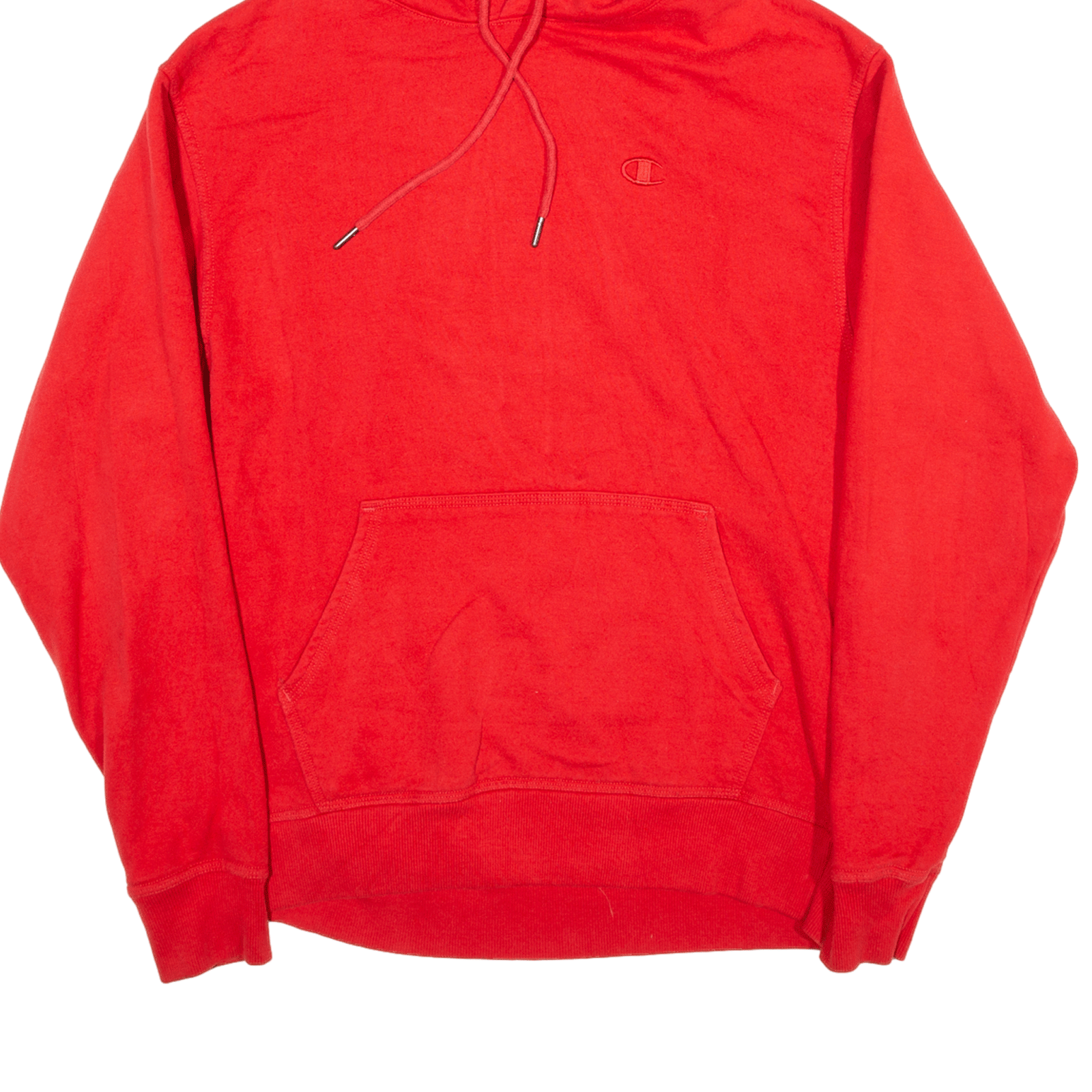 CHAMPION Hoodie Red Pullover Mens M eBay