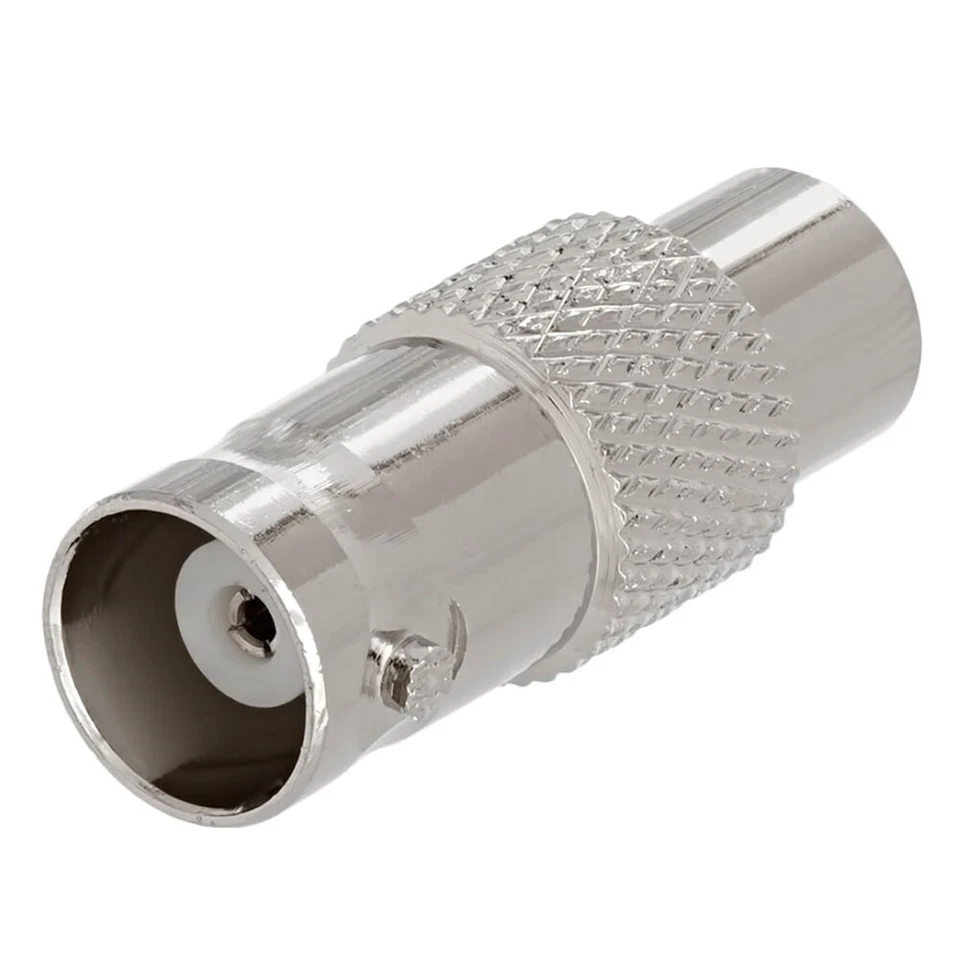 10 Pcs BNC Female to RCA Female Coax Coaxial Cable Adapter Connector CCTV Camera - Image 3 of 3