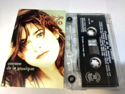 MARIE-JO THERIO Audio Cassette Tape COMME DE LA MUSIQUE 1995 Musicor GS14-996