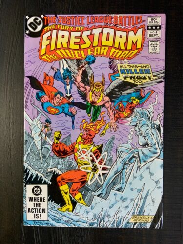 Fury of Firestorm #4 FN Bronze Age comic featuring Killer Frost! - Picture 1 of 7