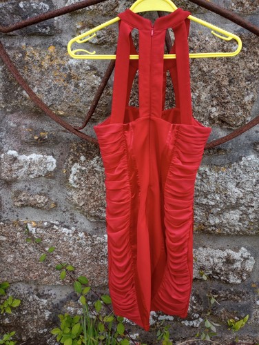 Lipsy London Red Bodycon Dress 10 - Picture 6 of 6