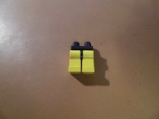 Lego Figura Pantalón Piernas 970c00 Amarillo Negro fb32