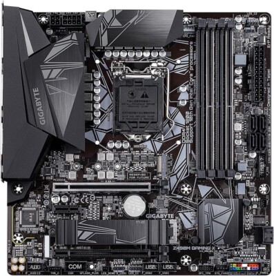 GIGABYTE Z490M GAMING X LGA 1200 mATX - 11 Phase VRM, Intel LAN, motherboard