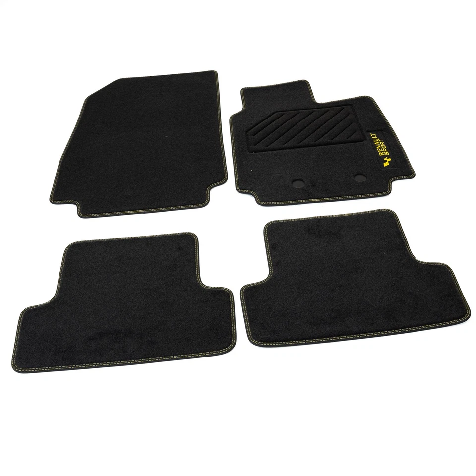 Genuine Renault Floor Mats Front Rear 4 Pieces Sport Textile Clio MK3 7711427925 - Image 4 of 4