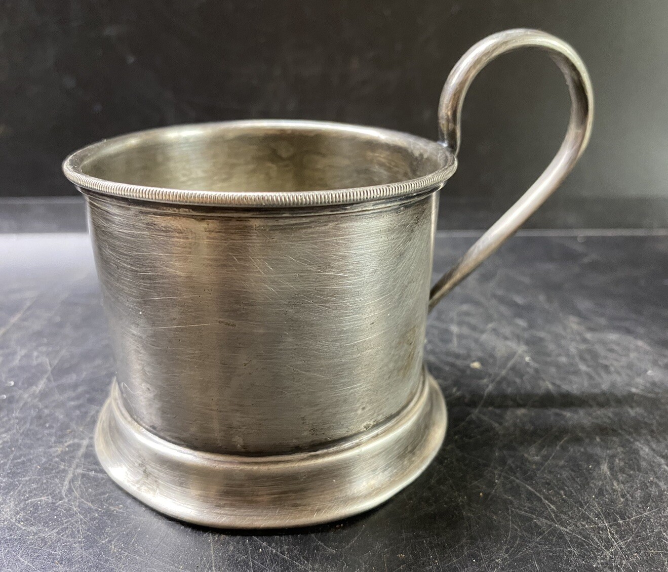 VINTAGE PODSTAKANNIK German Cup Holder Art Krupp Berndof 1900-1940