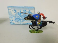 Hausser Elastolin 70mm Mounted Norman Lancer with box Lot B