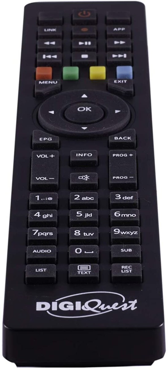 Tivusat Digiquest 6996 HD PVR Genuine Original Remote Control | eBay 