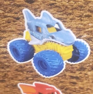  2024 Series 16 #733 MONSTER JAM MINI Series ~  MEGALODON  
