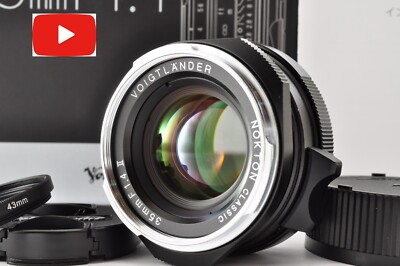 [US Duty Paid] Voigtländer NOKTON classic 35mm F/1.4 II MC VM Leica M in BOX