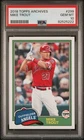 Mike Trout - 2018 Topps Archives    PSA 10