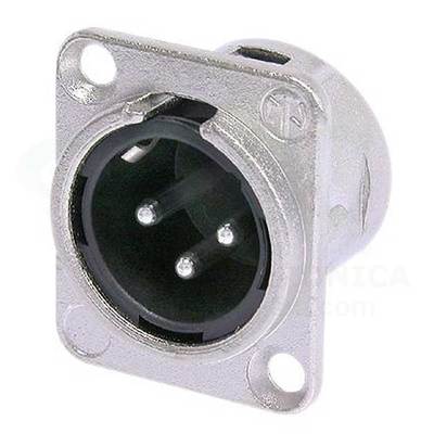 NEUTRIK NC3MD-L-1 Stecker Männlich Cannon XRL 3 Polig Panelstecker