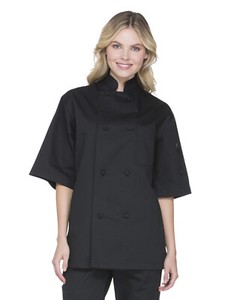 dickies denim chef coat