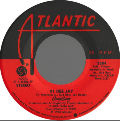 Goody Goody   #1 Dee Jay 45 RPM RECORD Funk  Soul