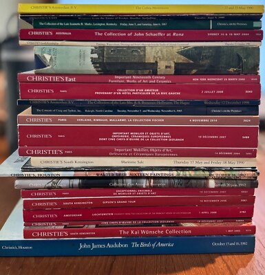 Christie's Auction Catalogues (You Pick)