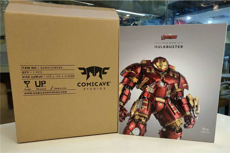 NEW Comicave 1/12 Scale Iron Man MK44 figure Alloy Led Hulkbuster