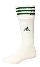 ADIDAS YOUTH COPA SOCCER SOCK SOCKS (SHOE SIZE 3-9) OFF WHITE/GREEN