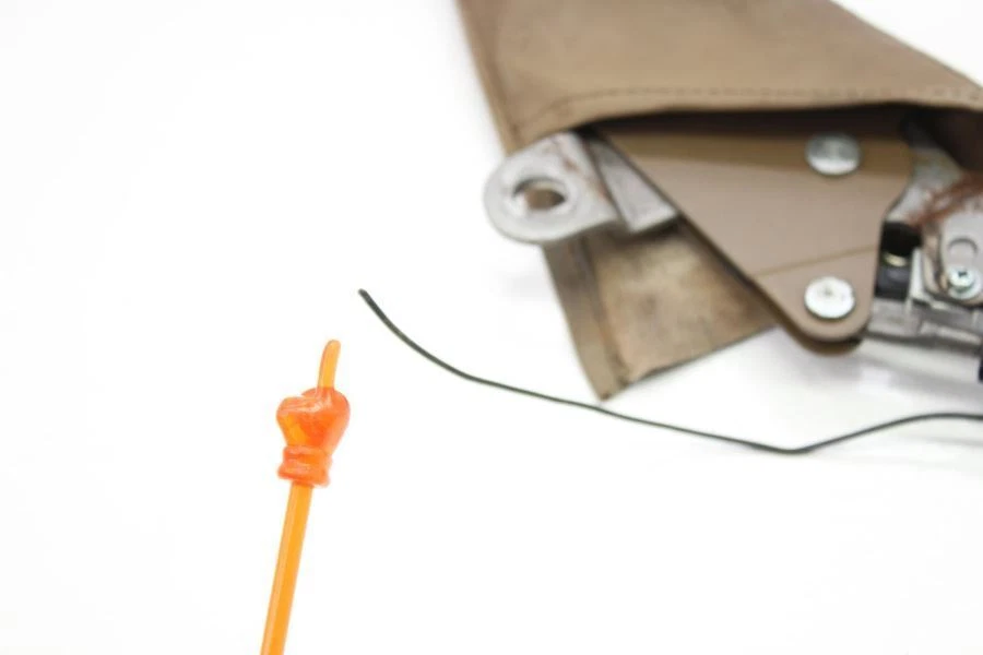 Nissan 300ZX VG30 Z31 1987-1989 2+2 palanca de freno de estacionamiento bronceado Foto 2 de 4