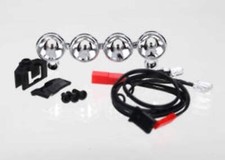 Traxxas 6784 Chrome LED Lightbar with 4 Clear Lights
