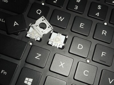 Single Key Cap + Clip For Dell Inspiron 13/15 7386 P/N: VGR8N Model: SN8275BL 