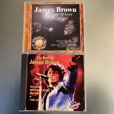 James Brown 2   LOT: Prisoner of Love & Best Of James Brown EXCELLENT