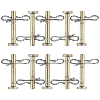 10 Set Rasenmäher Schere Splint Haarnadel Clip kompatibel Ersatzteile Kit