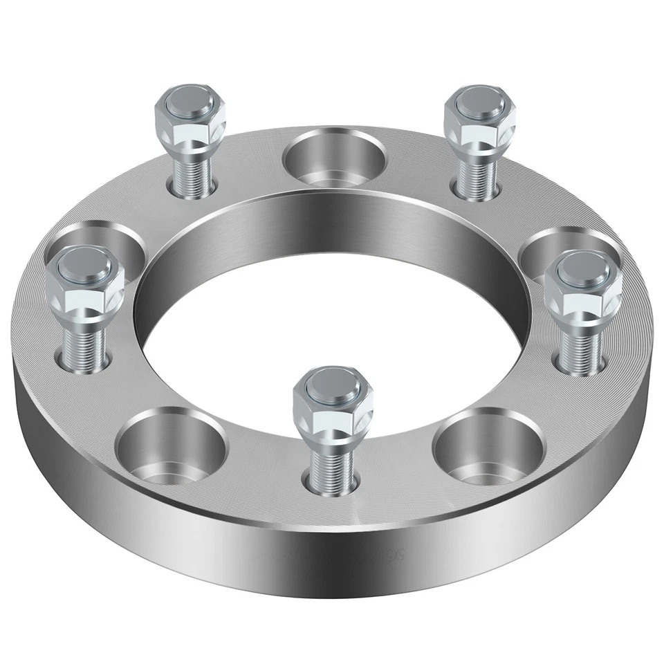 2 pcs 1" 5x5.5 1/2" studs wheel spacers for Jeep CJ5 CJ3 CJ6 CJ7 CJ6A - Image 4 of 4