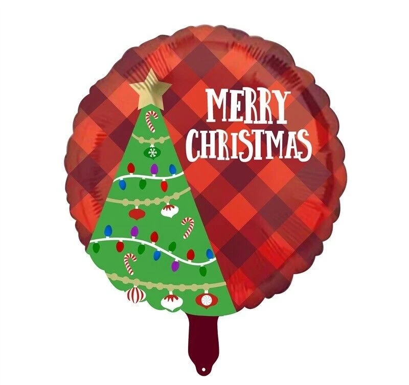 5pcs Christmas Tree Foil Balloon Set Party Supplies Christmas XMAS Decoration - image 3 of 3