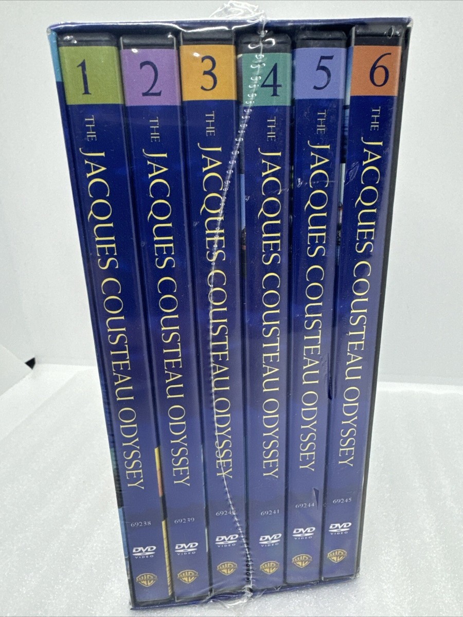 Jacques Cousteau Odyssey 完全版DVD 全6巻セット Jacques Cousteau Odyssey 完全版DVD 全6巻セット Cousteau