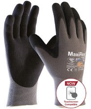 3 Pairs ATG MaxiFlex Ultimate Work Gloves Nitrile Foam Touchscreen Compatible