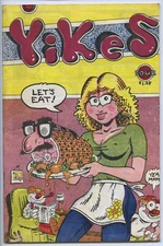 YIKES #4 - 5.5, WP -  1st printing - Digest-size comix