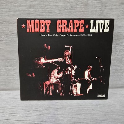 Moby Grape - Live Historic Performances 1966-1969 - CD 2010 USA Exclusive Scarce