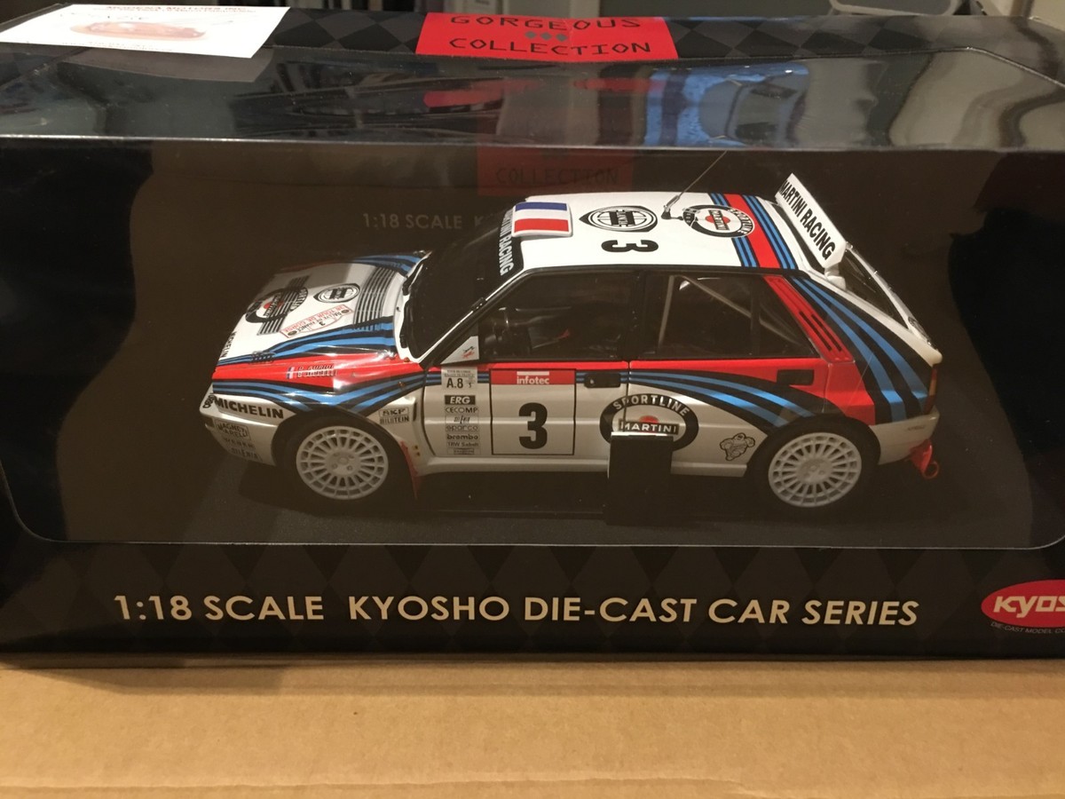 ハチハチ。KYOSHO Lancia Delta Integrale 1992 LANCIA DELTA HF INTEGRALE TOUR DE CORSE #3 RALLY DE FRANCE by