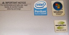 HP G60 Laptop - Schwarz **AKKU FEHLT & KEIN DISPLAY** hat Spuren – Bild 4