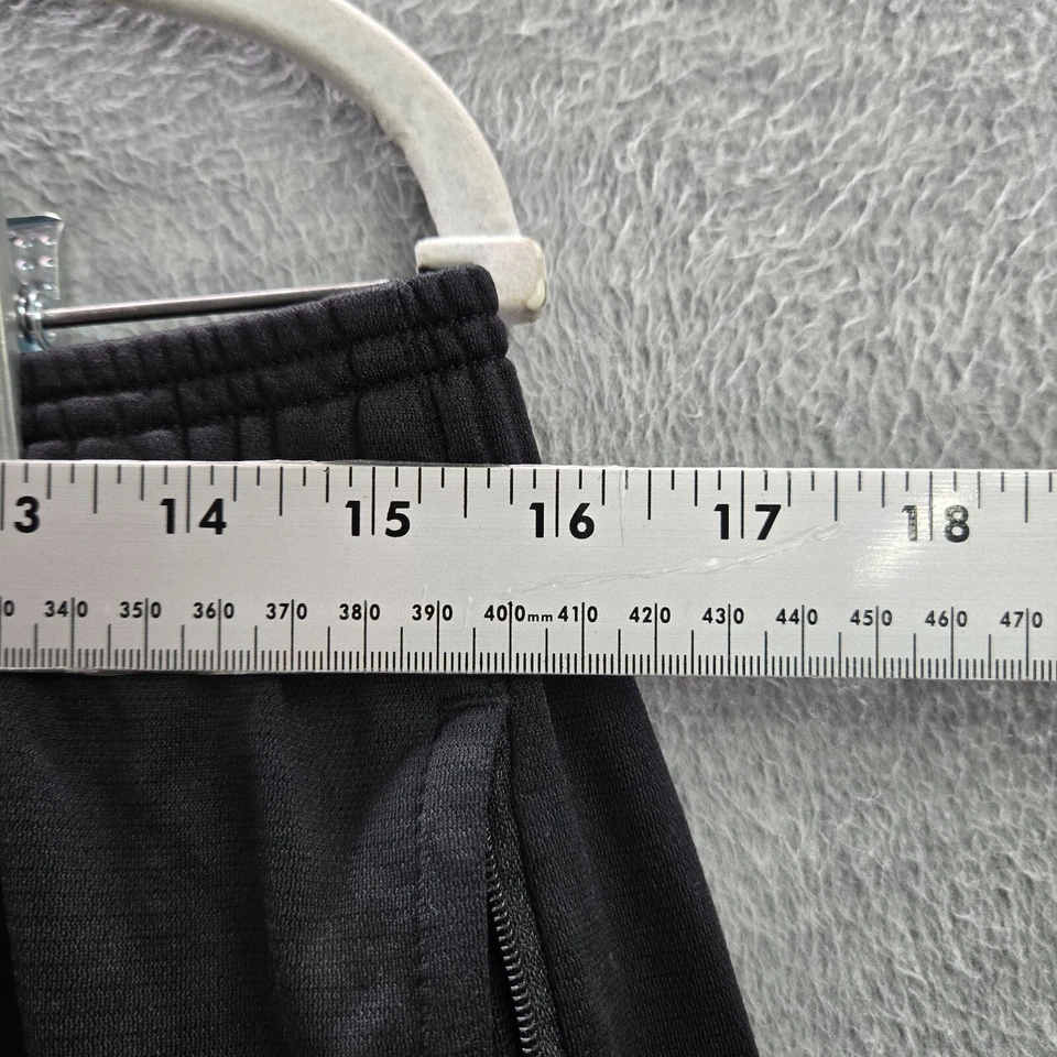 Pantalones deportivos Adidas para hombre ropa deportiva XL negros logotipo climalite bolsillos con cremallera cordón Foto 3 de 4