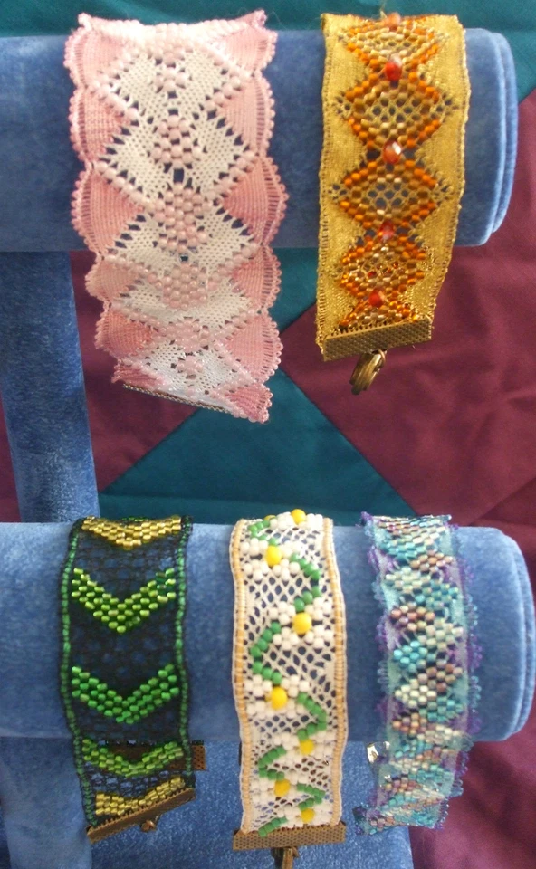 Torchon Beaded Bracelets Book Original Design by Harlequin Lace 3rd Edition - Image 4 of 4