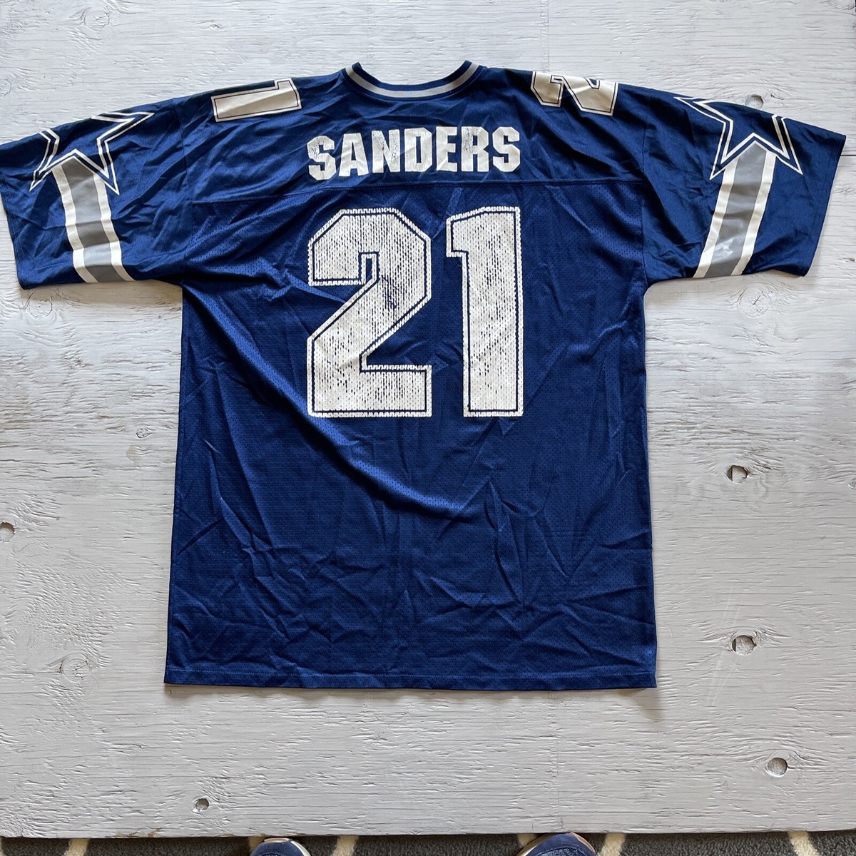 Vintage Logo Athletics Dallas Cowboys Deion Sanders NFL