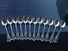 1 Clean Wallace Grande Baroque Sterling Silver Demi Demitasse Coffee Spoon Grand