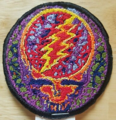 Grateful Dead Lightning Bolt - Sew On/Iron On Patch       10231