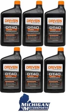 Driven DT40 Synthetic 5W-40 Performance Motor Oil 02406 - 6 Quarts