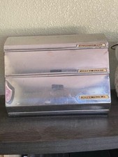 Vintage MCM Chrome London Beautyware Wall Mount Triple Kitchen Dispenser