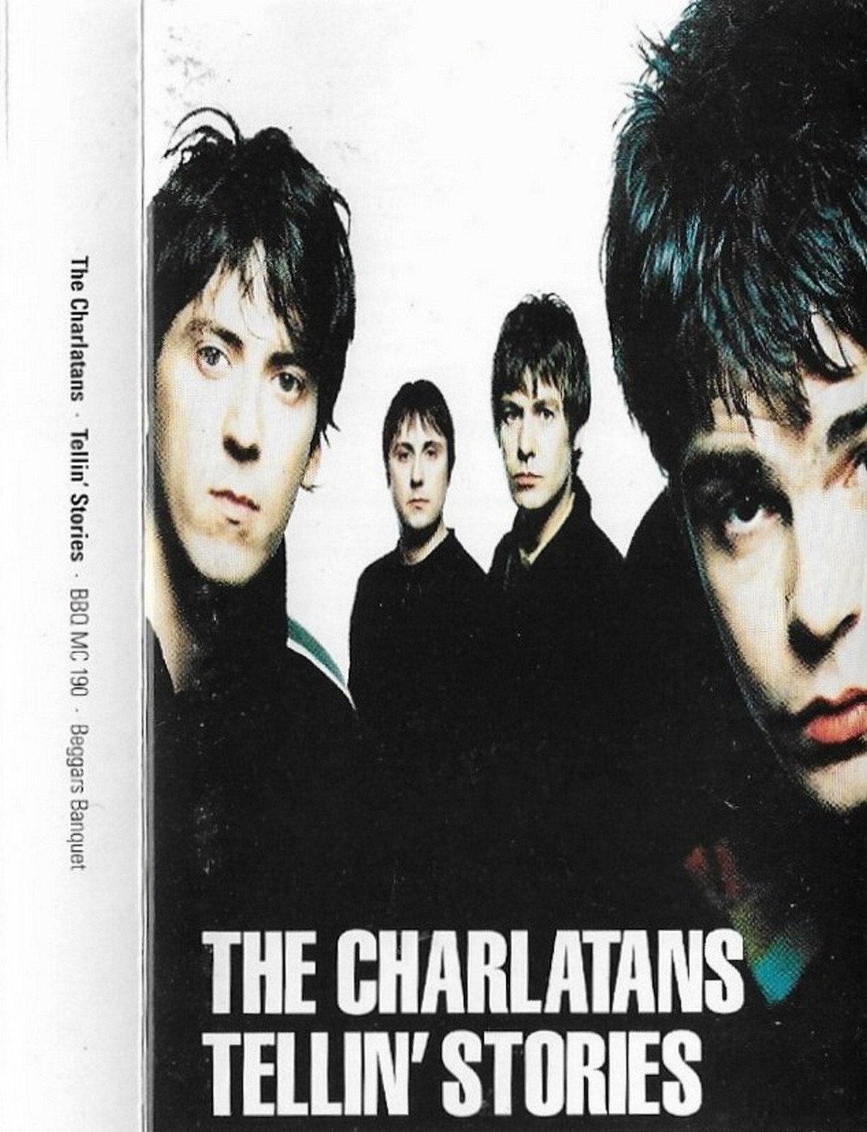 The Charlatans Tellin' Stories CASSETTE ALBUM ROCK Indie Rock