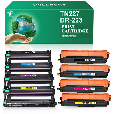 DR223 TN227 Toner replacement for Brother HL-L3270CDW L3290CDW MFC-L3710CW Lot