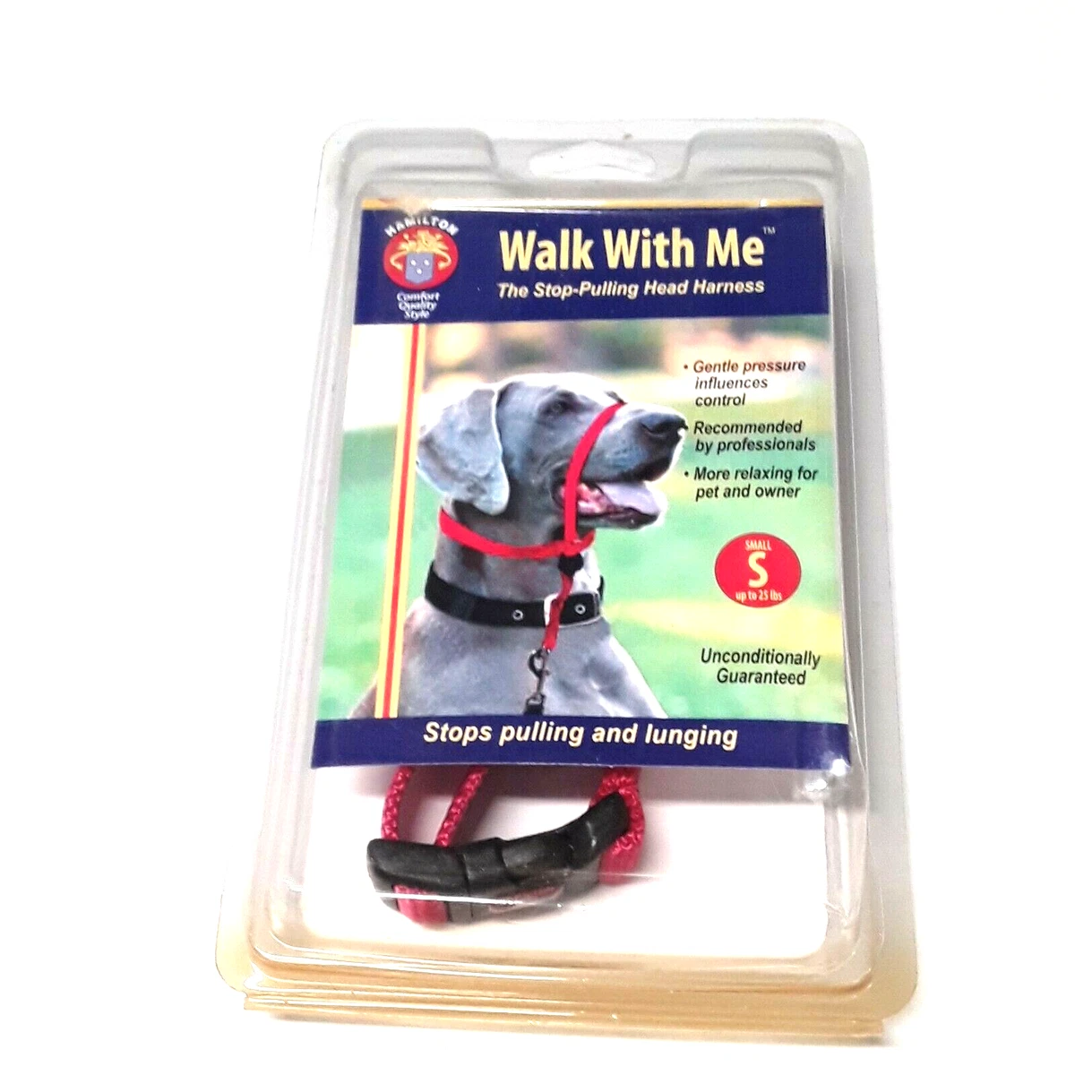 Head Harness Dog Walk Stop Pulling Black Small up to 25 eBay