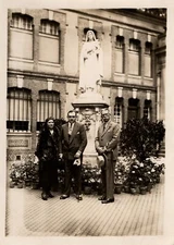 Original Press Photo Statue possibly St Therese of Lisieux France 1931
