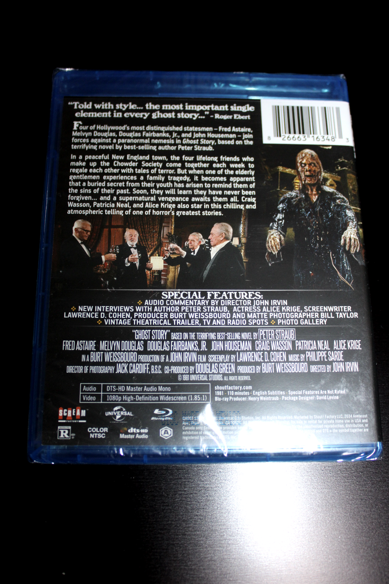 GHOST STORY (1981) BLU RAY US Import Region A Australia