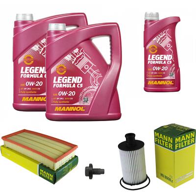 MANN Inspektionspaket 11 L MANNOL Legend Formula C5 0W-20 für Land Rover Range